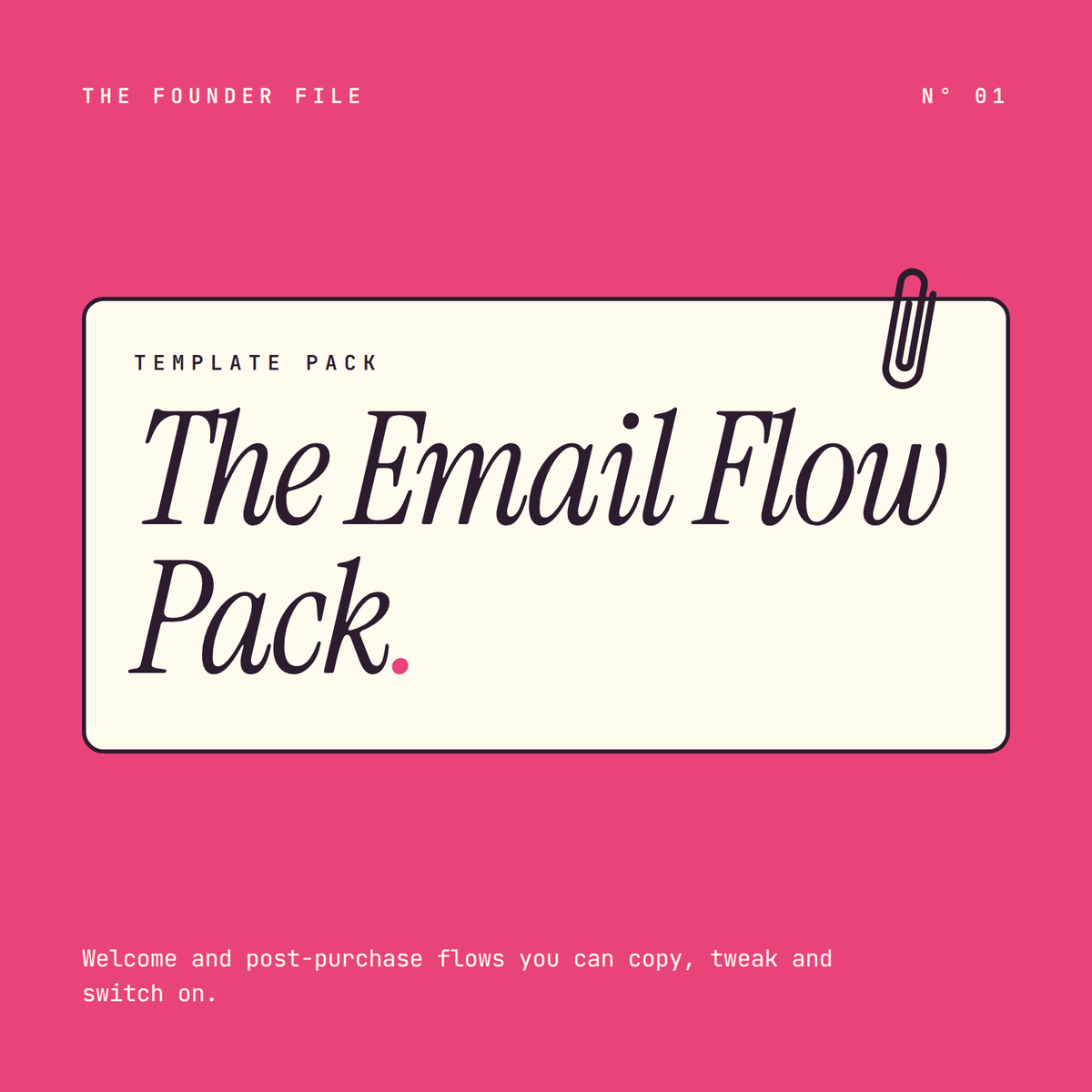 The Email Flow Pack cover